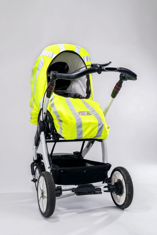 KIWA – Reflektierender Schutzbezug für Kinderwägen – Bild 2