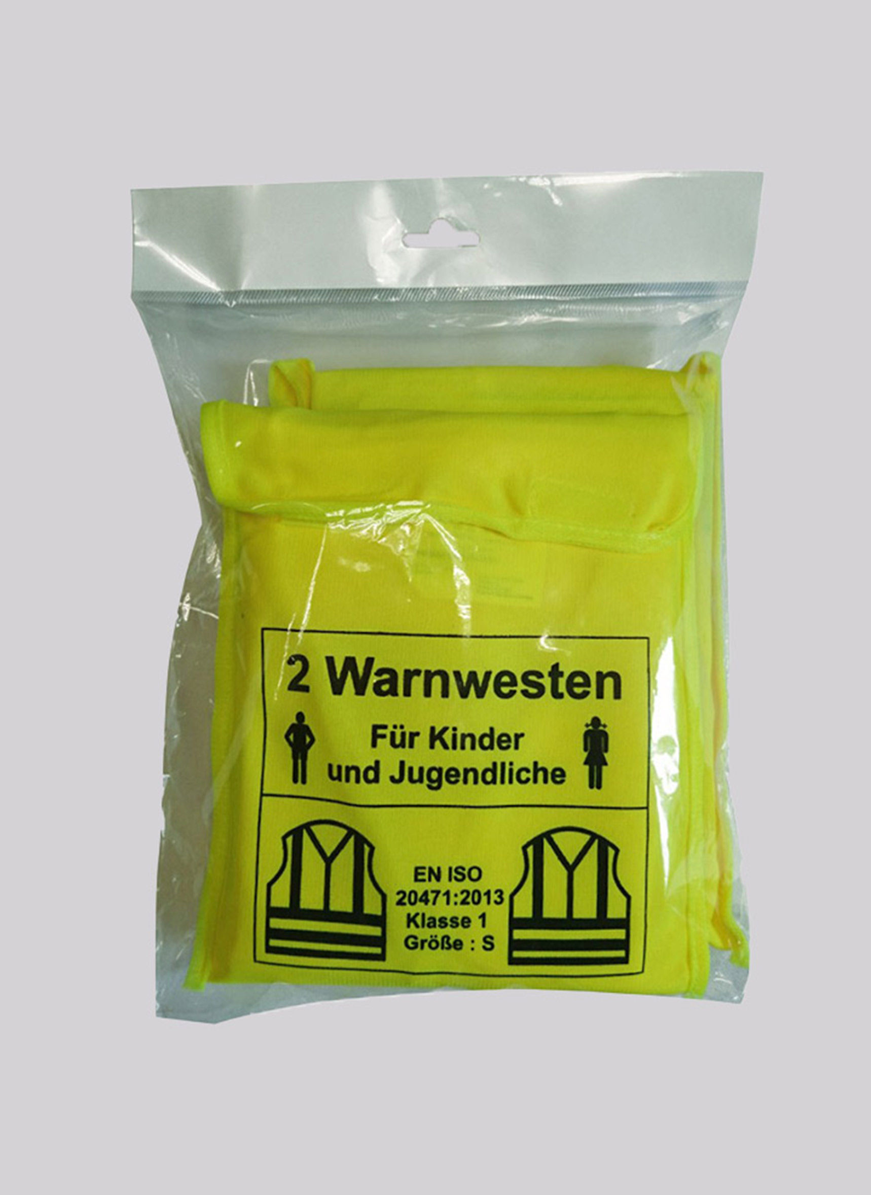 Standard Warnwesten-Family-Pack - in Gelb - ohne Werbeanbringung